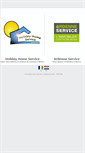 Mobile Screenshot of holidayhomeservice.be